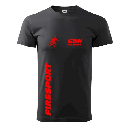 Hasičský sport SDH + váš název ČERVENÁ