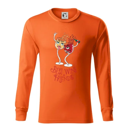 Best wine friends dancing (Pecka design)
