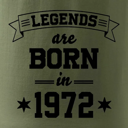 Legends are born in 1972