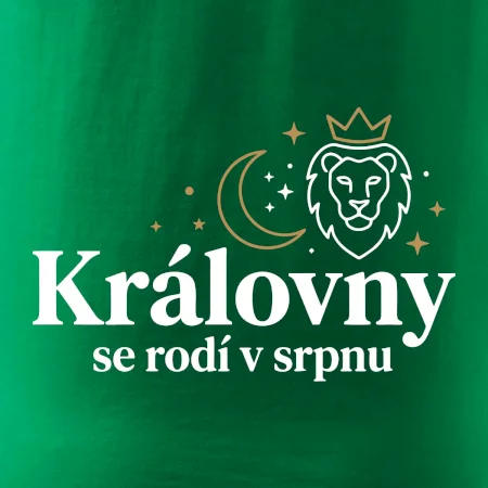 Královny se rodí v srpnu - lev a měsíc