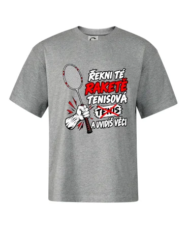 Badmintonová raketa není tenisová