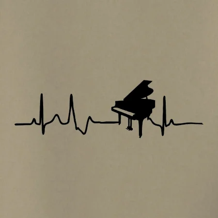Piano ekg - křídlo