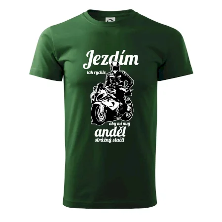 Silniční motorka - jezdím tak rychle, aby mi můj anděl strážný stačil