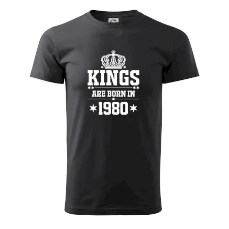 Kings are born in 1980