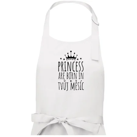 Princesses are born in (vlastní nápis měsíc narození)