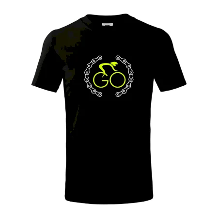 GO cyklista (fluo potisk)