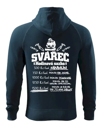 Svářeč - hodinová sazba