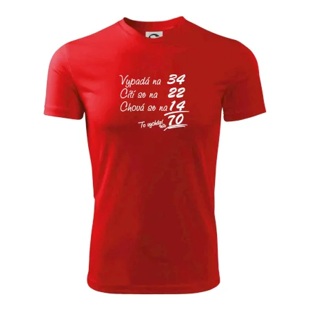 Vypadá, cítí se, chová se - 70 let