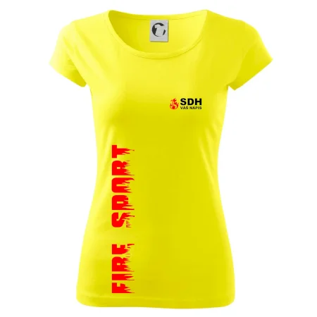 SDH nápis (oheň, firesport, název sboru - vlastní nápis)