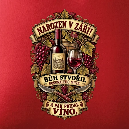 Narozen v září! Víno