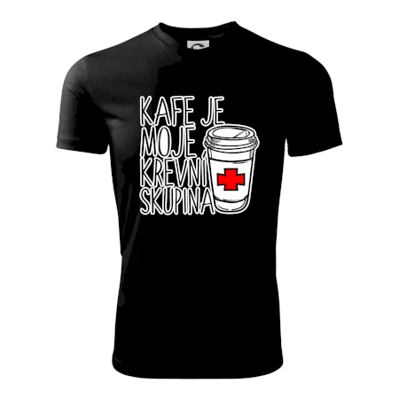 Kafe je moje krevní skupina