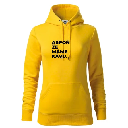 ASPOŇ ŽE MÁME KÁVU.