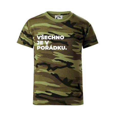 VŠECHNO JE V POŘÁDKU.