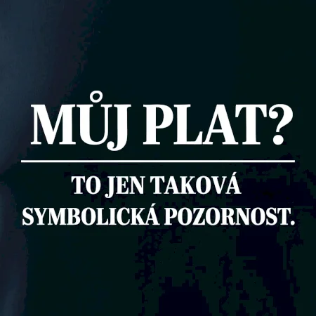 Můj plat? to jen taková symbolická pozornost