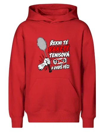 Badmintonová raketa není tenisová