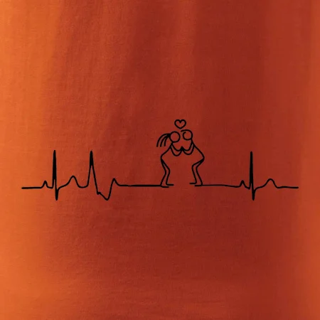 EKG zamilovaný pár