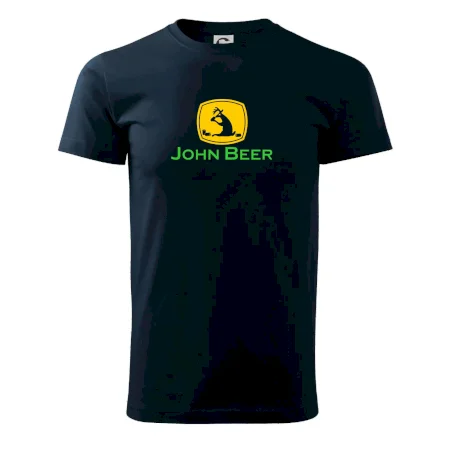 John Beer jelen s pivem