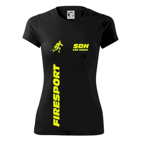 Hasičský sport SDH + váš název FLUO