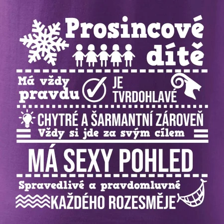 Narozeniny prosinec