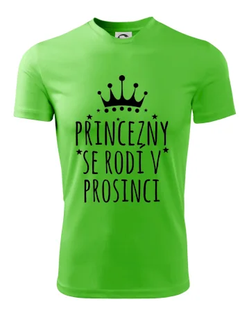 Princezny se rodí v prosinci