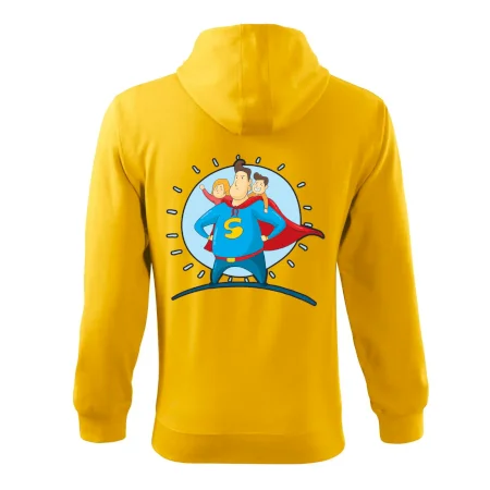 Táta superman - holka a kluk