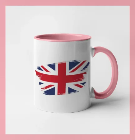 Britská vlajka roztrhaná
