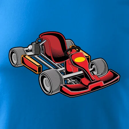 Motokára červená