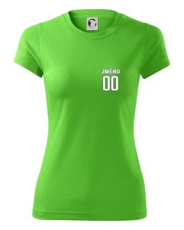 Hokejový dres - vlastní jméno a číslo