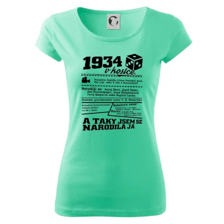 1934 v kostce