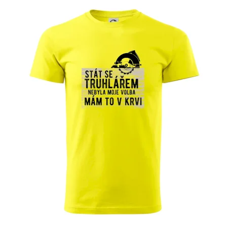 Stát se truhlářem nebyla moje volba