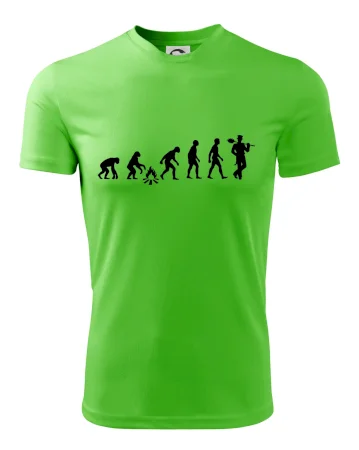 Evoluce kominík v klobouku