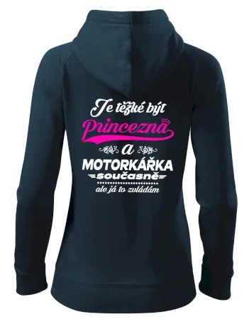 Je těžké být princezna - motorkářka