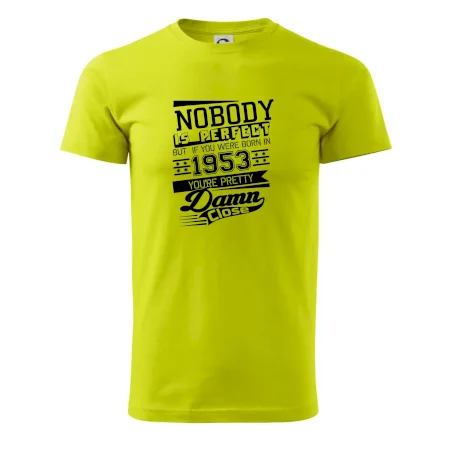 Nobody is perfect - 1953