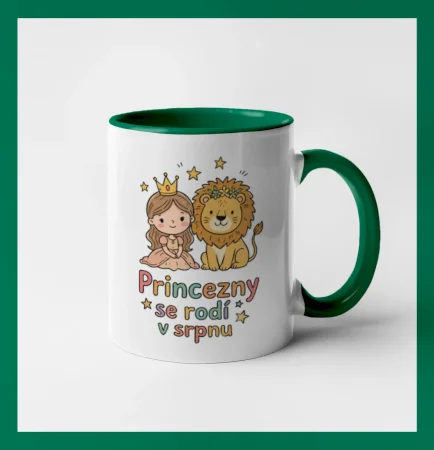 Dětský obrázek - princezny se rodí v srpnu