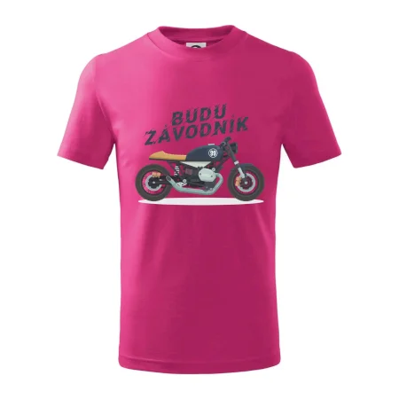 Budu závodník  modrý cafe racer