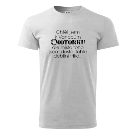 Chtěl jsem dostat motorku - Vánoce