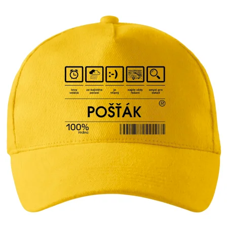 Čárový kód pošťák