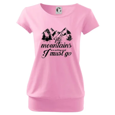 The mountains are calling and i must go