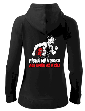 Běžec píchá mě v boku