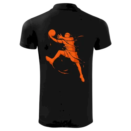Basketball player splash
