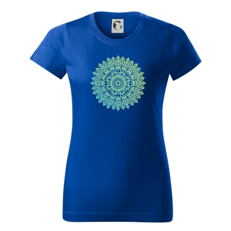 Mandala zelenožlutá