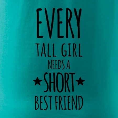Every tall girl needs a short best friend