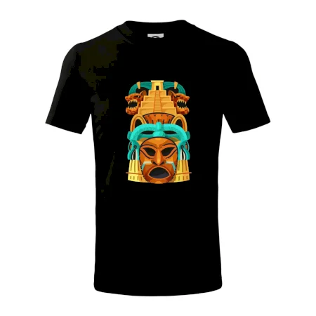 Mayové maska s pyramidou