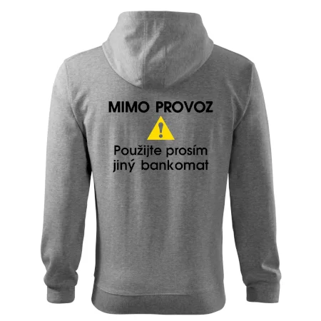 Mimo provoz - použijte jiný bankomat
