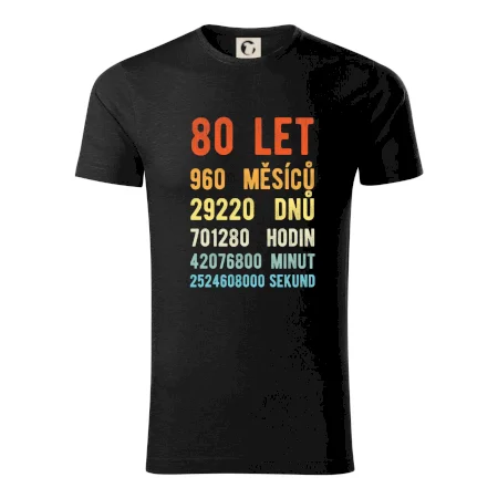 Narozeniny 80 přepočet času