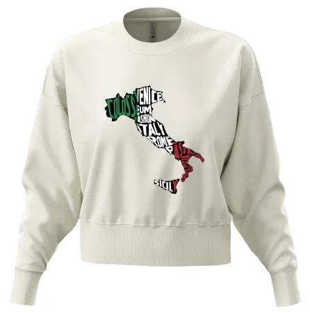 Mapy - názvy měst - Italie