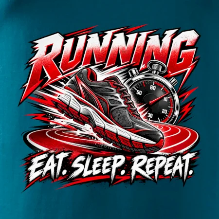 Běžecká bota se stopkami eat sleep repeat