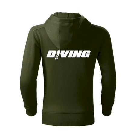 Diving nápis potápěč