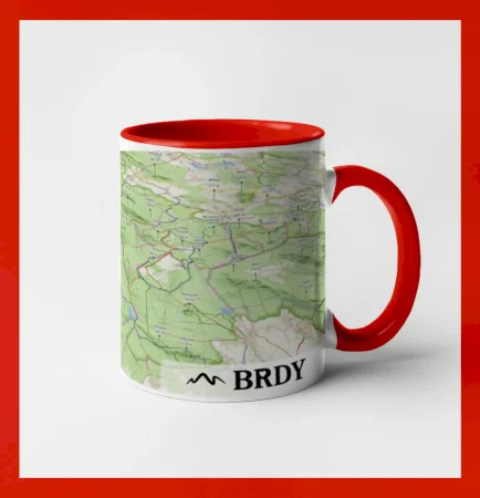 Hrnek - Brdy mapa