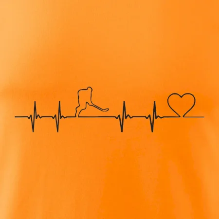 Hokejový hráč EKG
